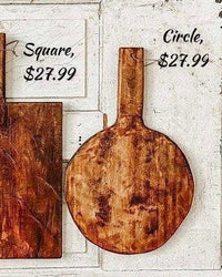 Circle Cutting Board Decor