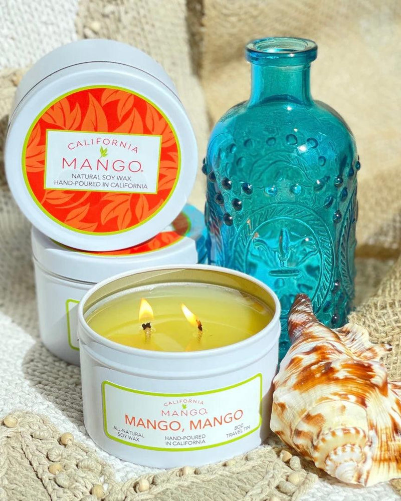 California Mango 8 oz Tin Candle