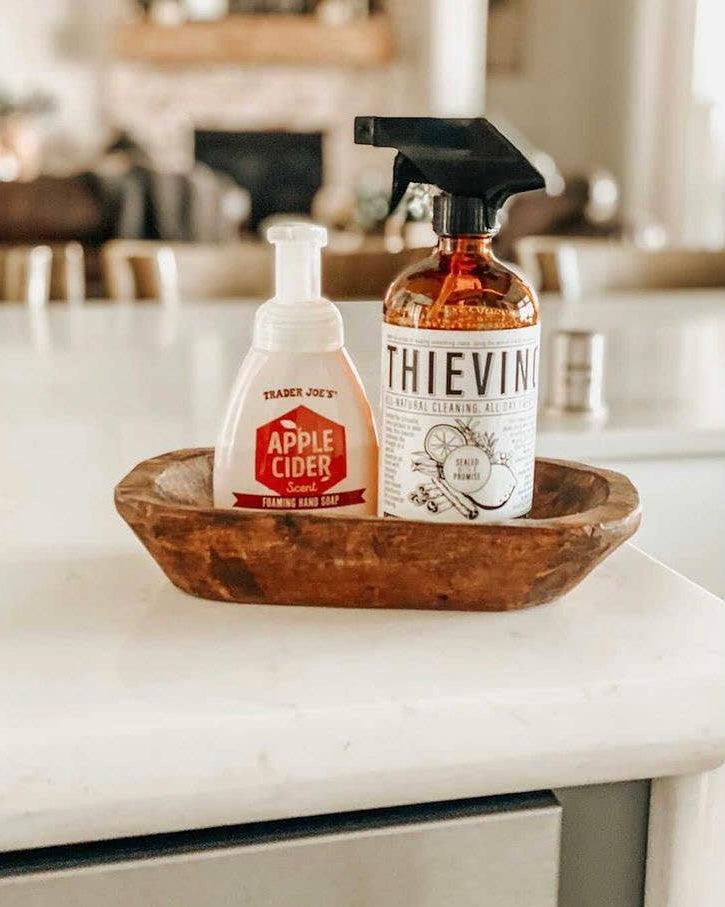 Petite Wood Dough Bowl