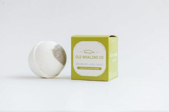 Seaweed and Sea Salt - Bath Bomb - Old Whaling Co.