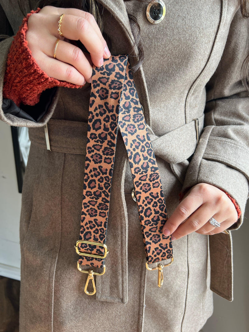 Original Leopard Print Guitar Strap