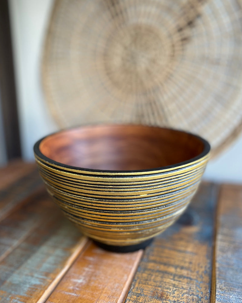 Zen Gold Rings Bowl