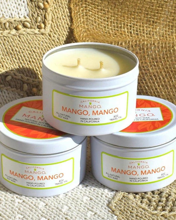 California Mango 8 oz Tin Candle